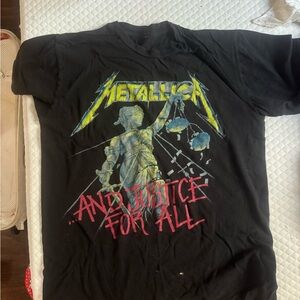 Metallica Black Graphic T-Shirt